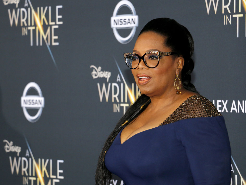 Oprah Winfrey is a stunning host even at the age of 68