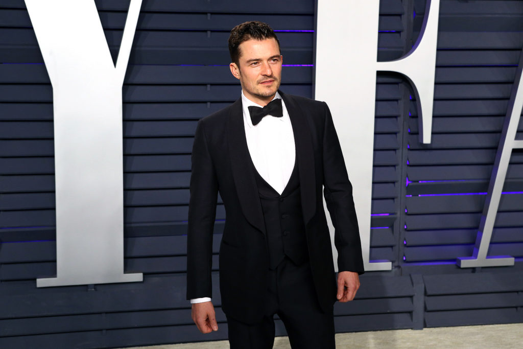 Orlando Bloom carries the long hair flawlessly.