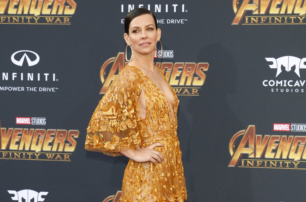 Evangeline Lilly plays Wasp and fights side-by-side with Antman
