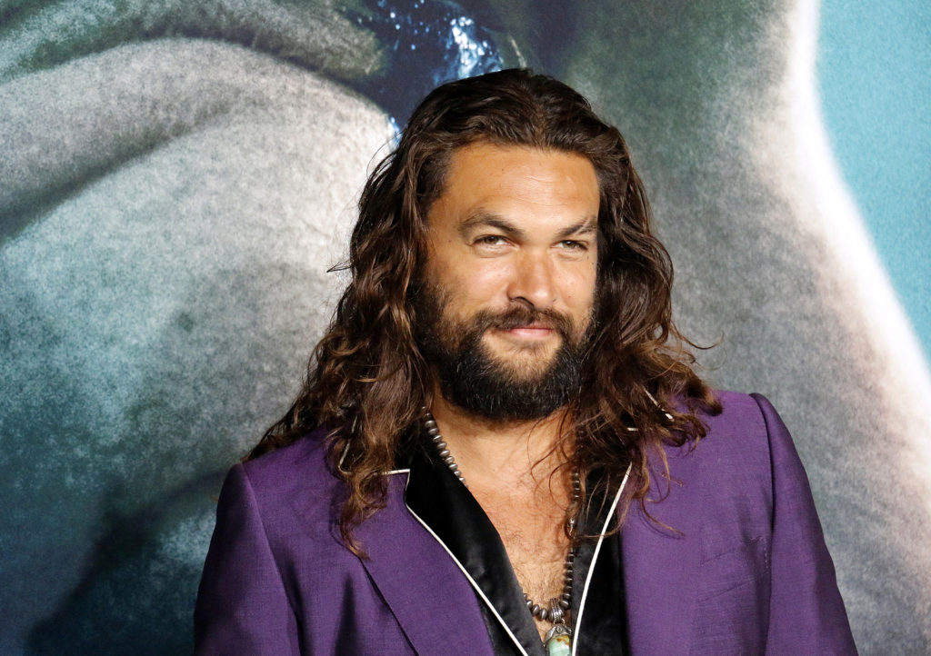 Jason Momoa carries his exotic look perfectly well with his friendly personality