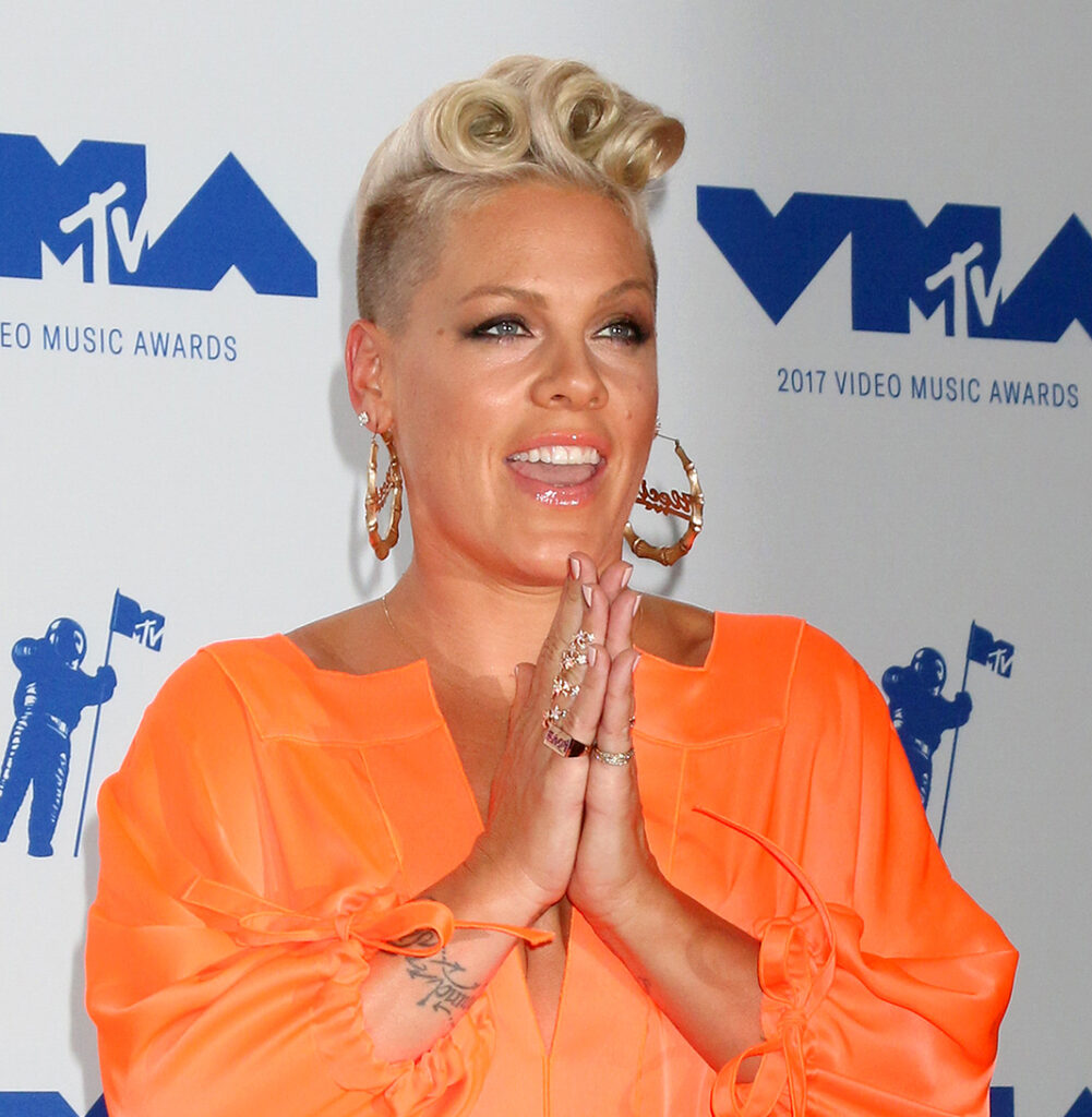 American singer P!nk still has a strong global following in 2023