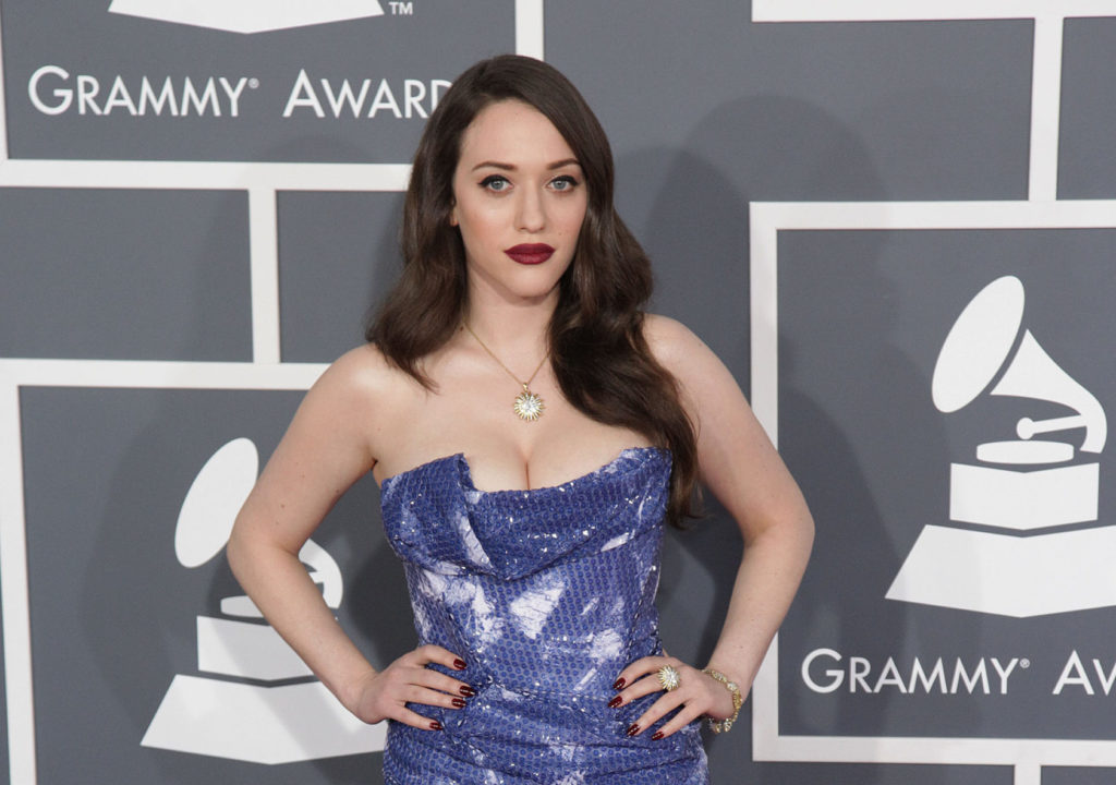 Kat Dennings is known for her perfect figure and hair