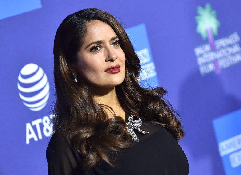 Salma Hayek is one of the hottest actresses in Hollywood with brown locks