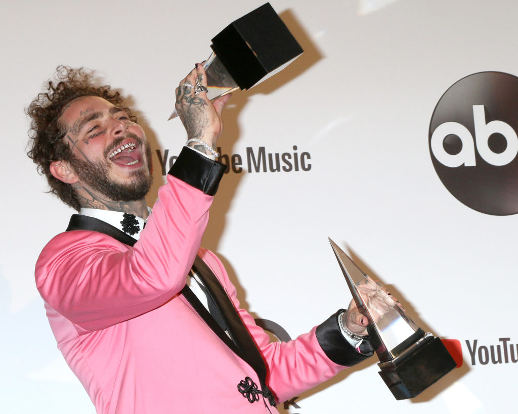 Post Malone's perfect mix of pop, hip-hop, and R&B has won him numerous awards