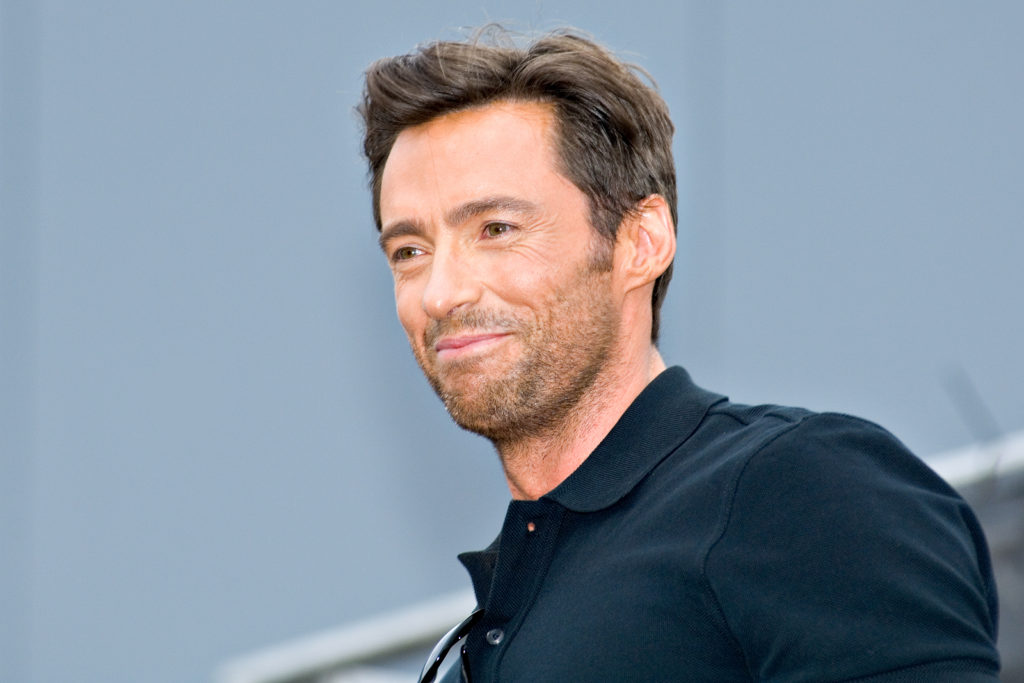 Hugh Jackman is a famous actor who used to have a long hair style.