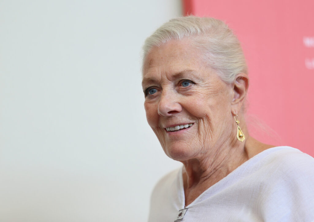 Vanessa Redgrave is a giant in Hollywood who is over 80 years old