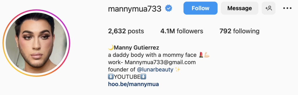 Manny Gutierrez - 4 Million Followers