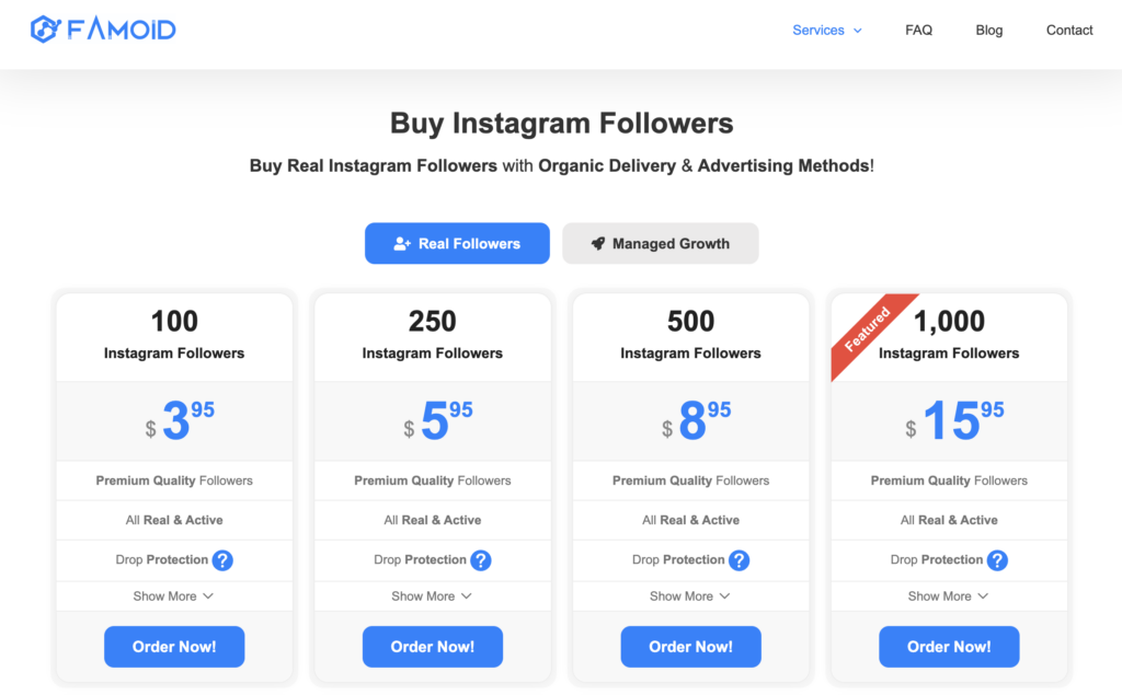 Famoid Buy Instagram Followers